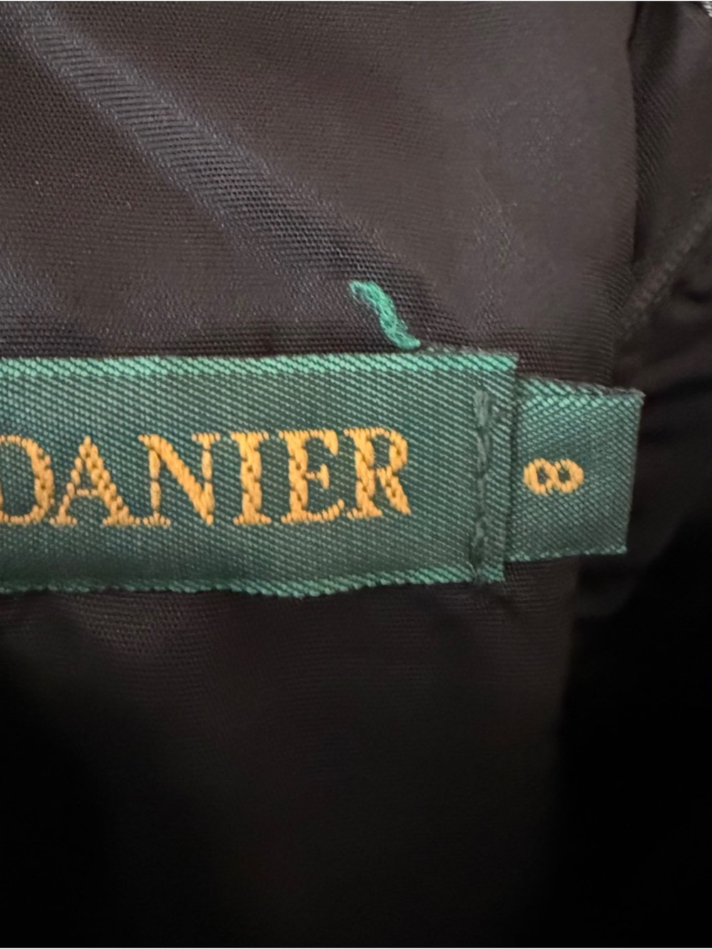 Danier | Classic Black Leather Midi Skirt | Size 8 - Picture 8 of 10